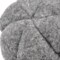 Set Of 3, 8.3x8.3x5.5 Gray Pumpkin, Pumpkin Ornament Decor For Holiday Harvest Festival Fall Festival Thanksgiving
